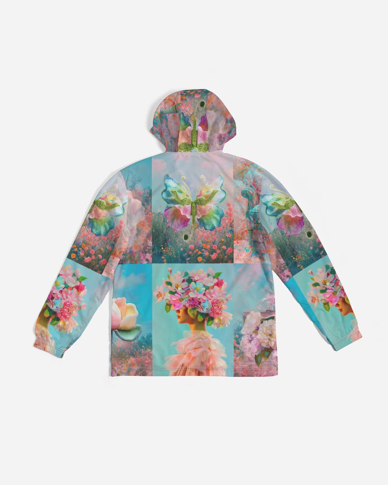 FRAGRANCE All-Over Print Windbreaker - Sample