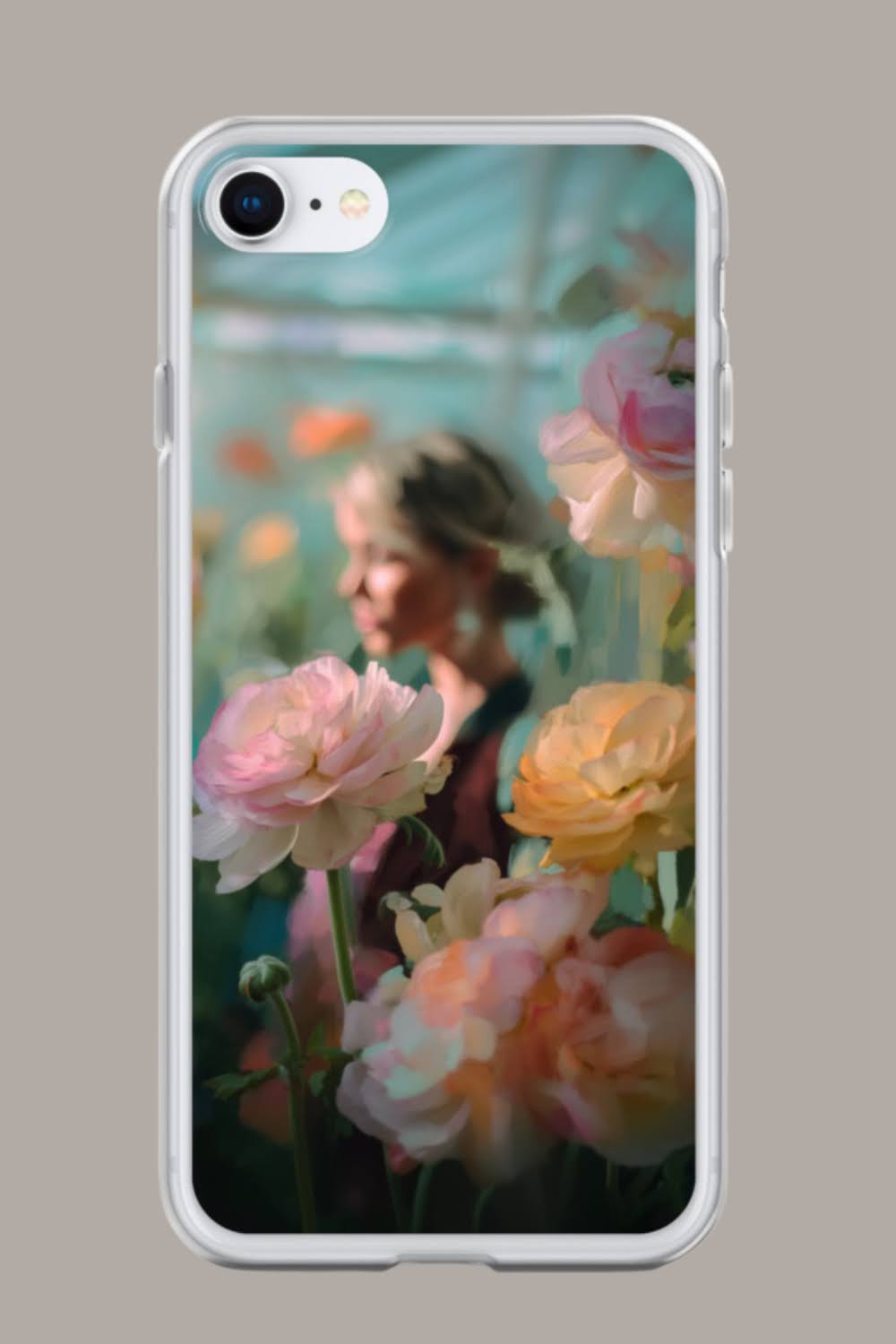 Soft Bloom - Clear Case for iPhone®