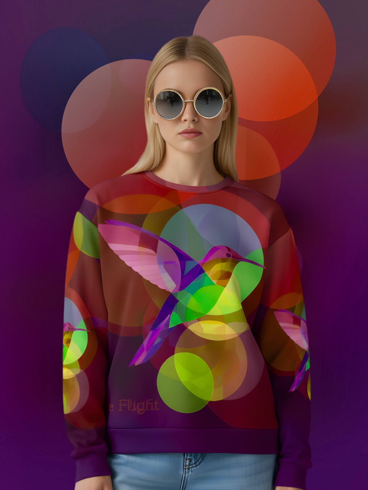 Take Flight Maroon Sweatshirt