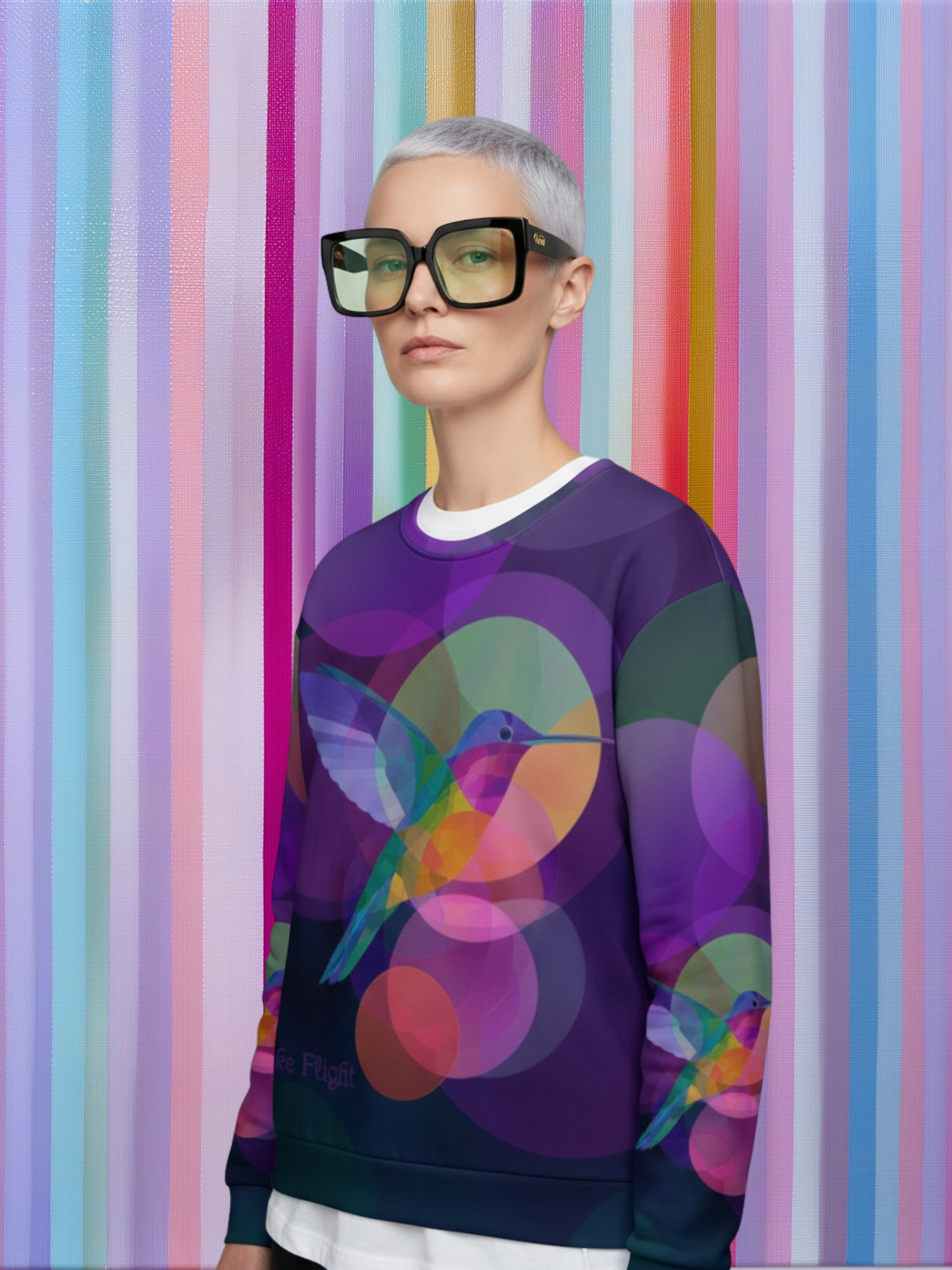 Take Flight Purple Sweatshirt