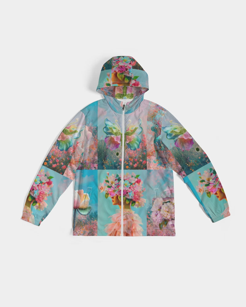 FRAGRANCE All-Over Print Windbreaker - Sample