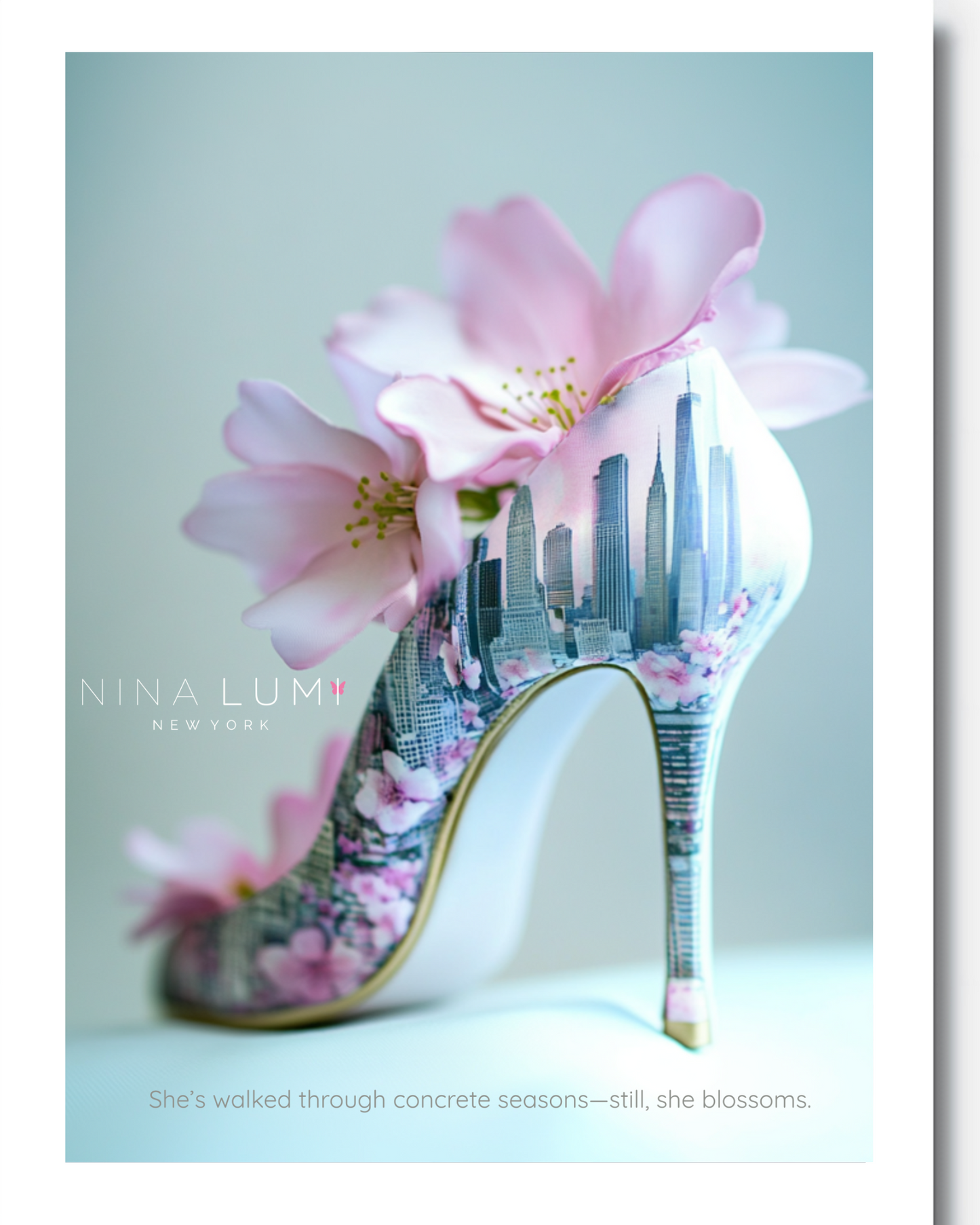 She Walks in Bloom