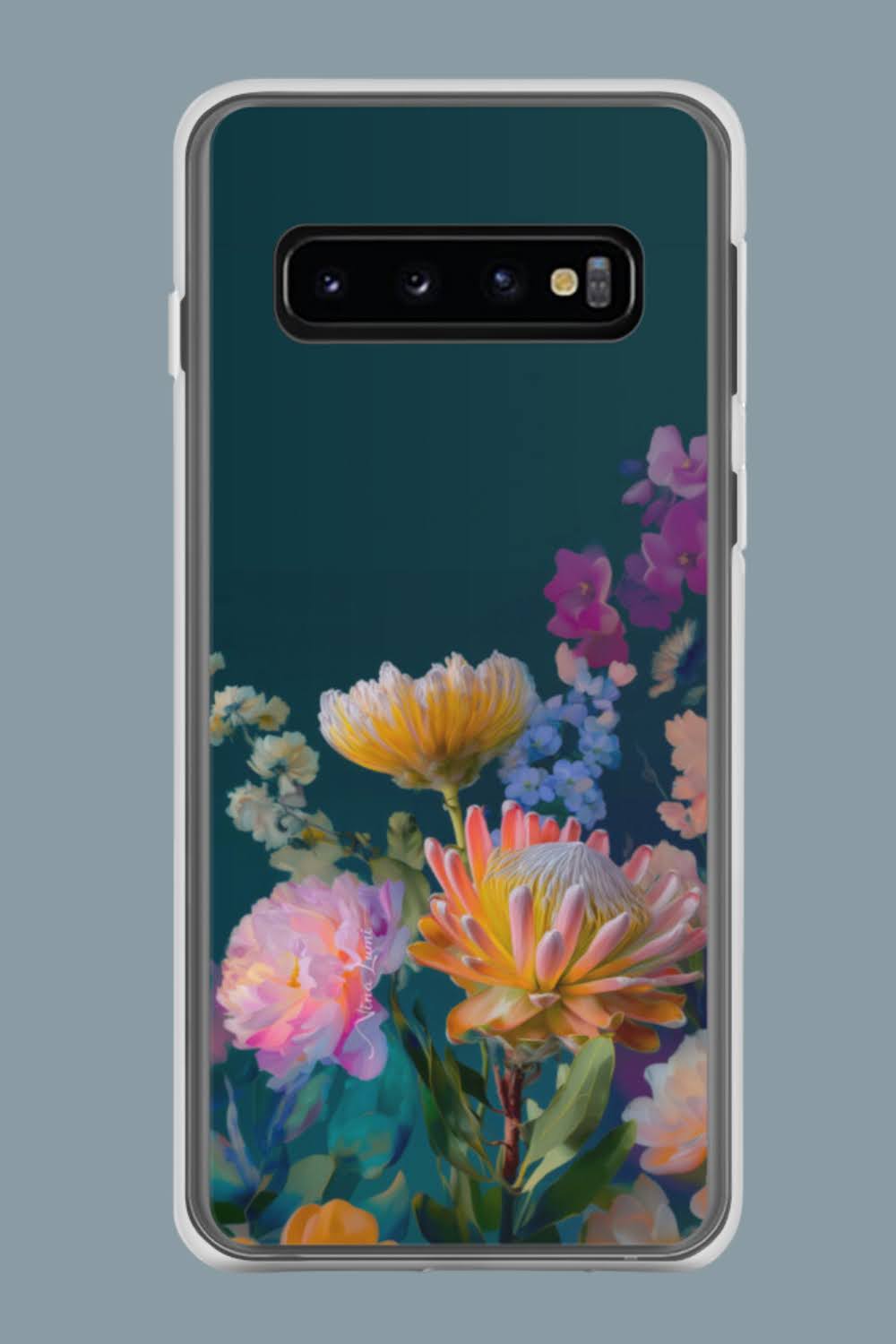 Protea Bouquet - Clear Case for Samsung®
