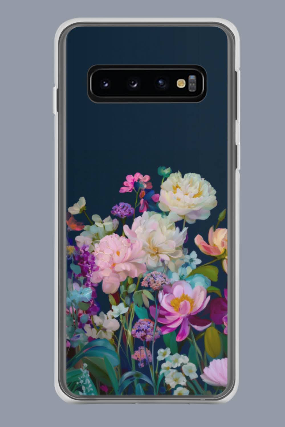 Blue Hour Bloom - Clear Case for Samsung®