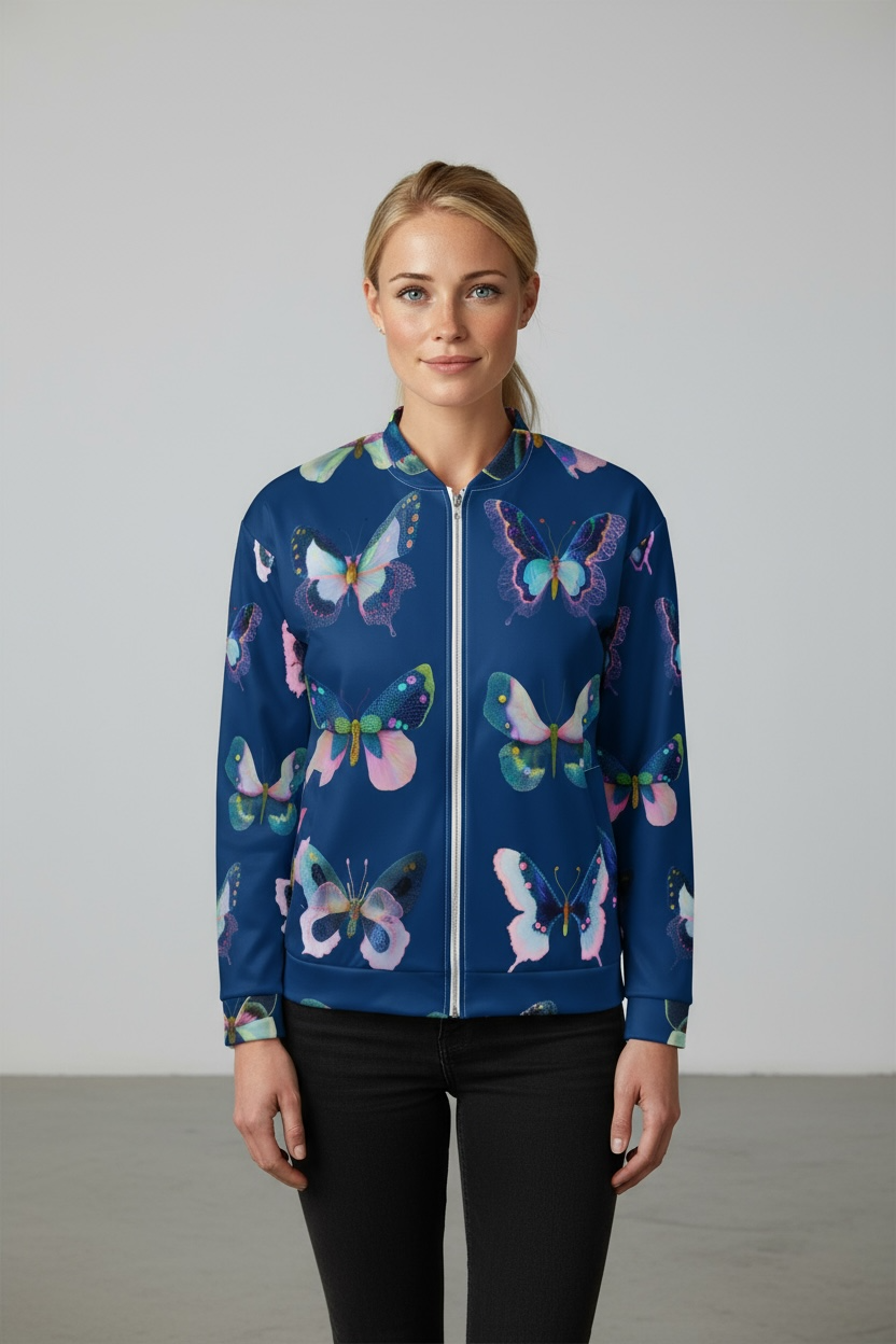 Butterfly Reverie — Bomber Jacket