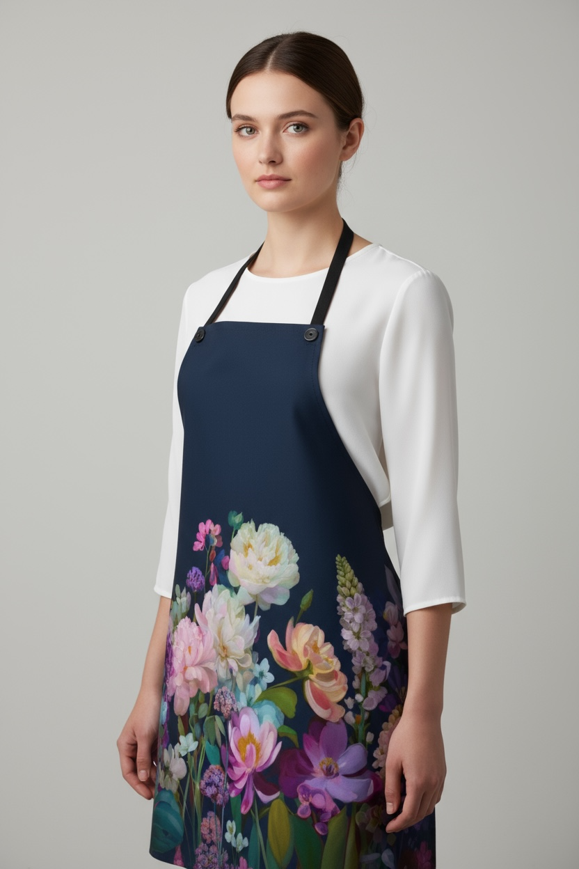 Garden Grace — Floral Apron