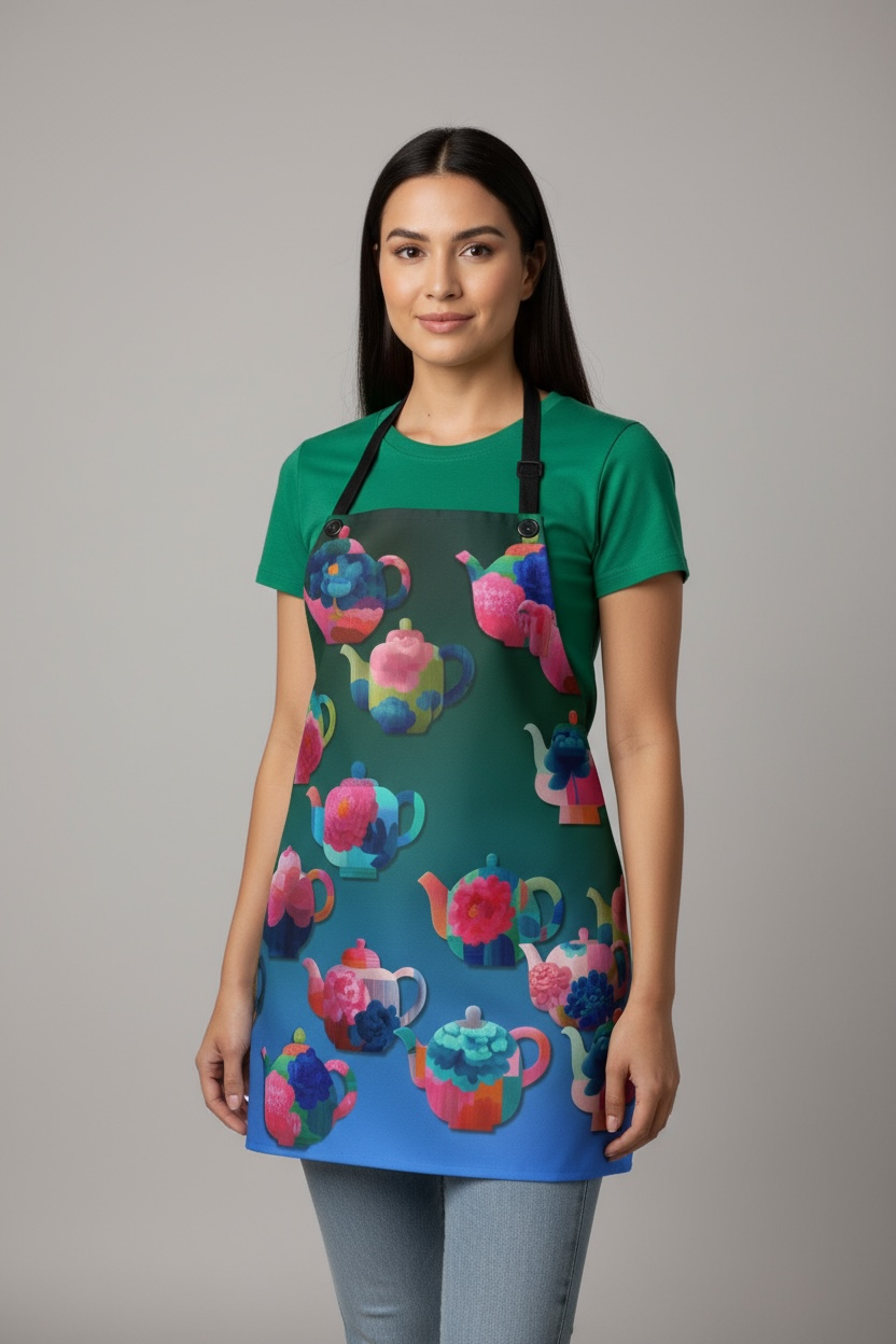 Garden Grace — Floral Apron