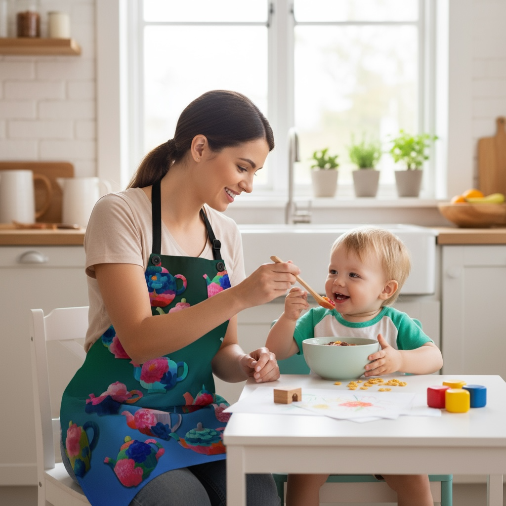 Garden Grace — Floral Apron