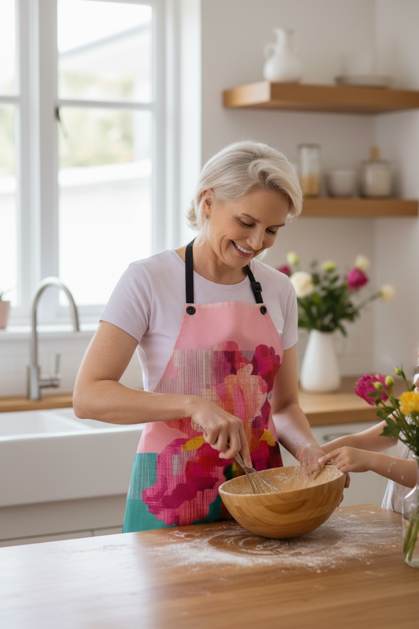 Garden Grace — Floral Apron.