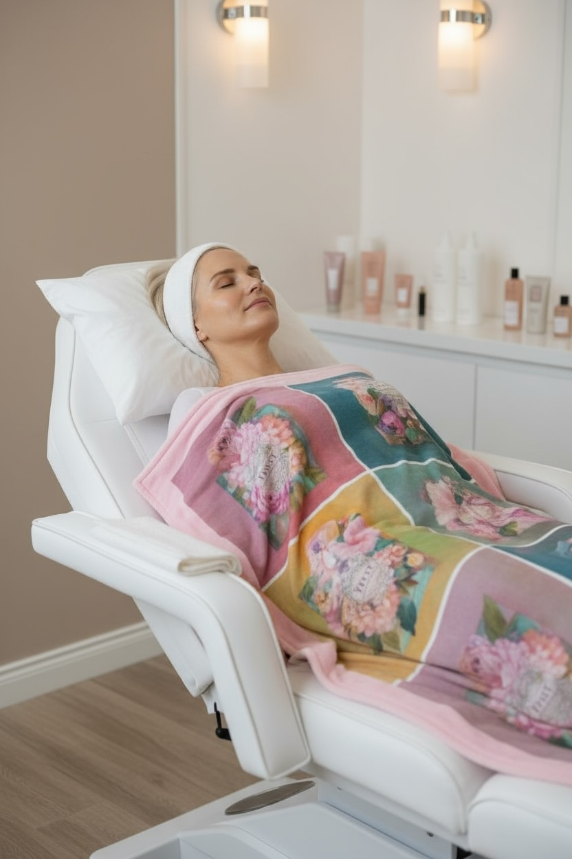 Petals and Perfume - Throw Blanket