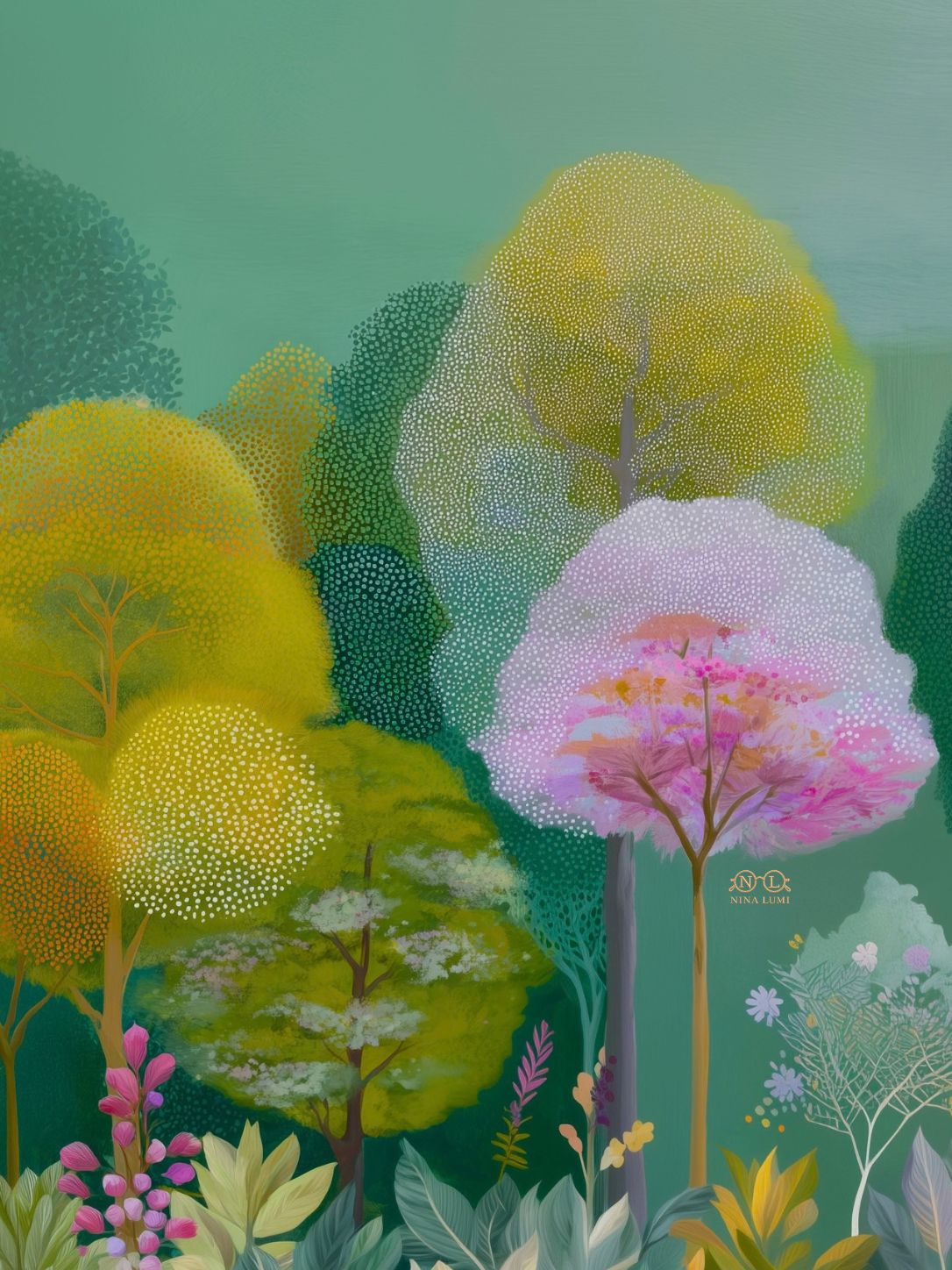 Where I Am Planted – Velvet Tapestry, 35 × 47 in (90 × 120 cm)