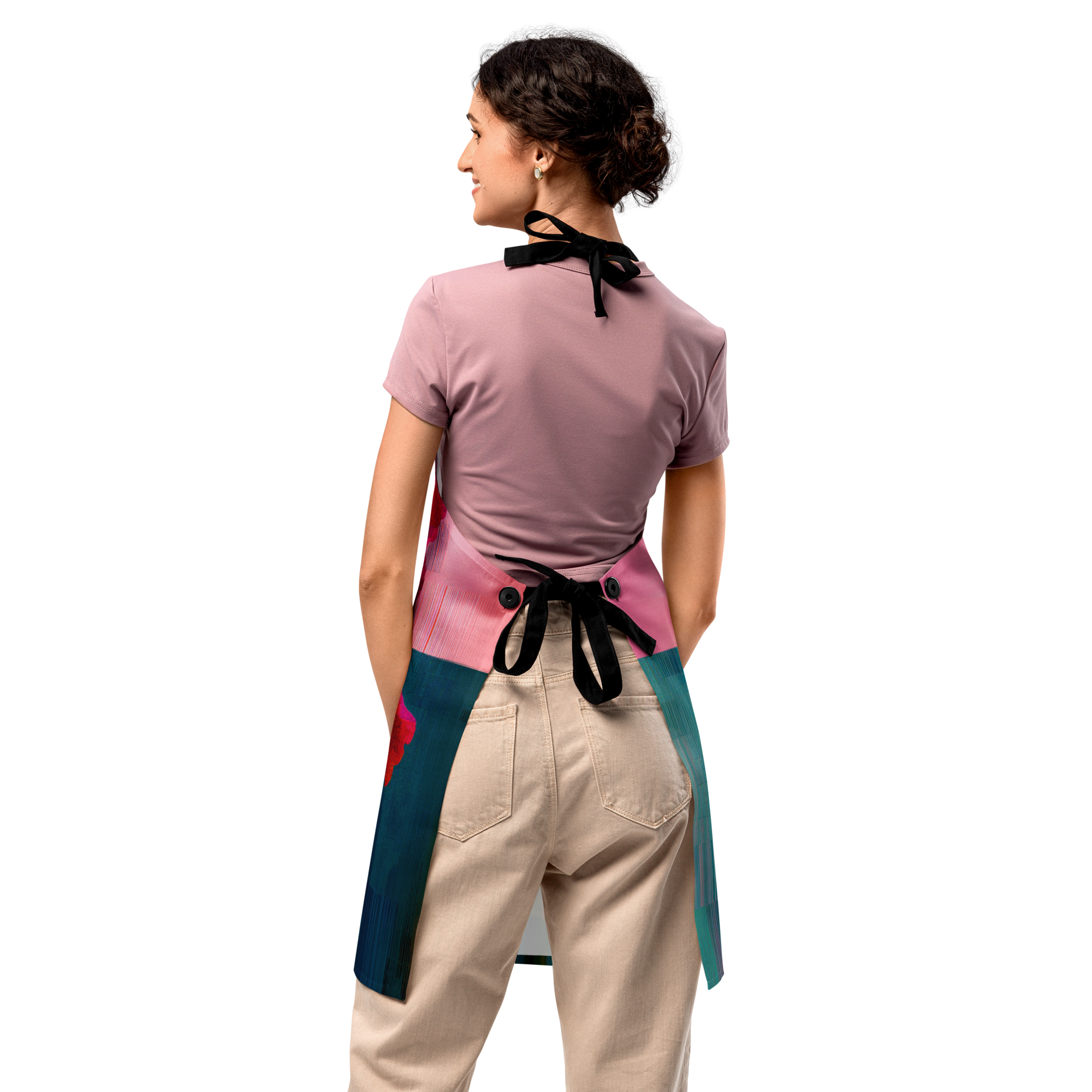 Garden Grace — Floral Apron.