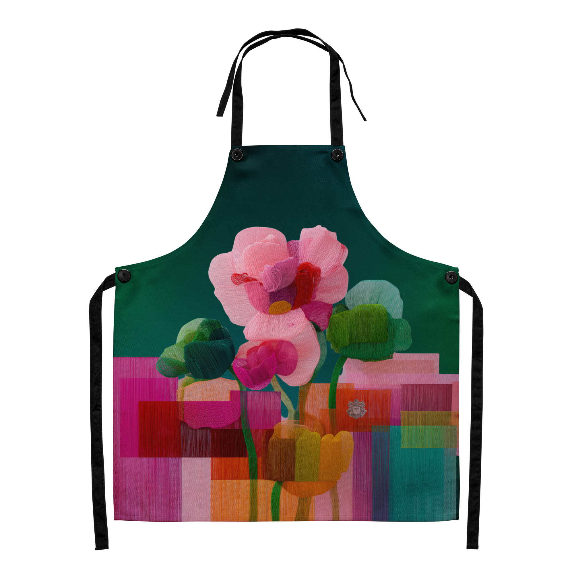 Bloomline — Abstract Floral Apron
