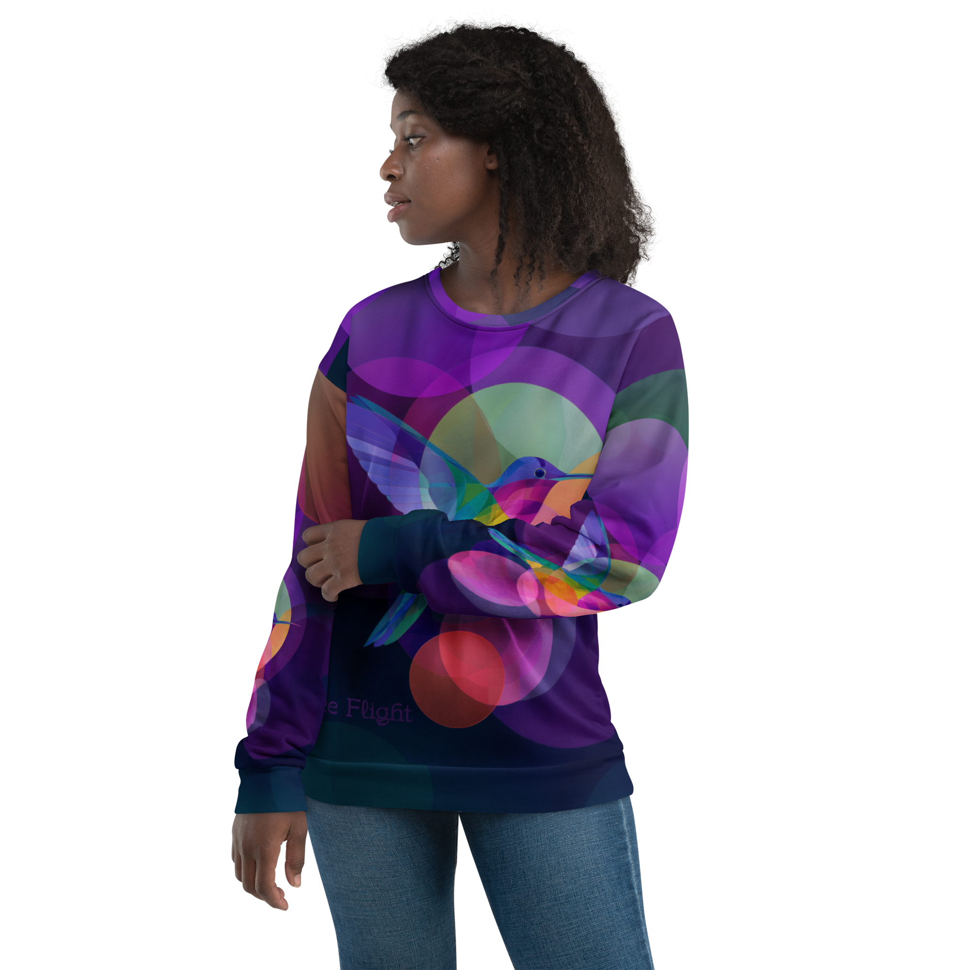 Take Flight Purple Sweatshirt