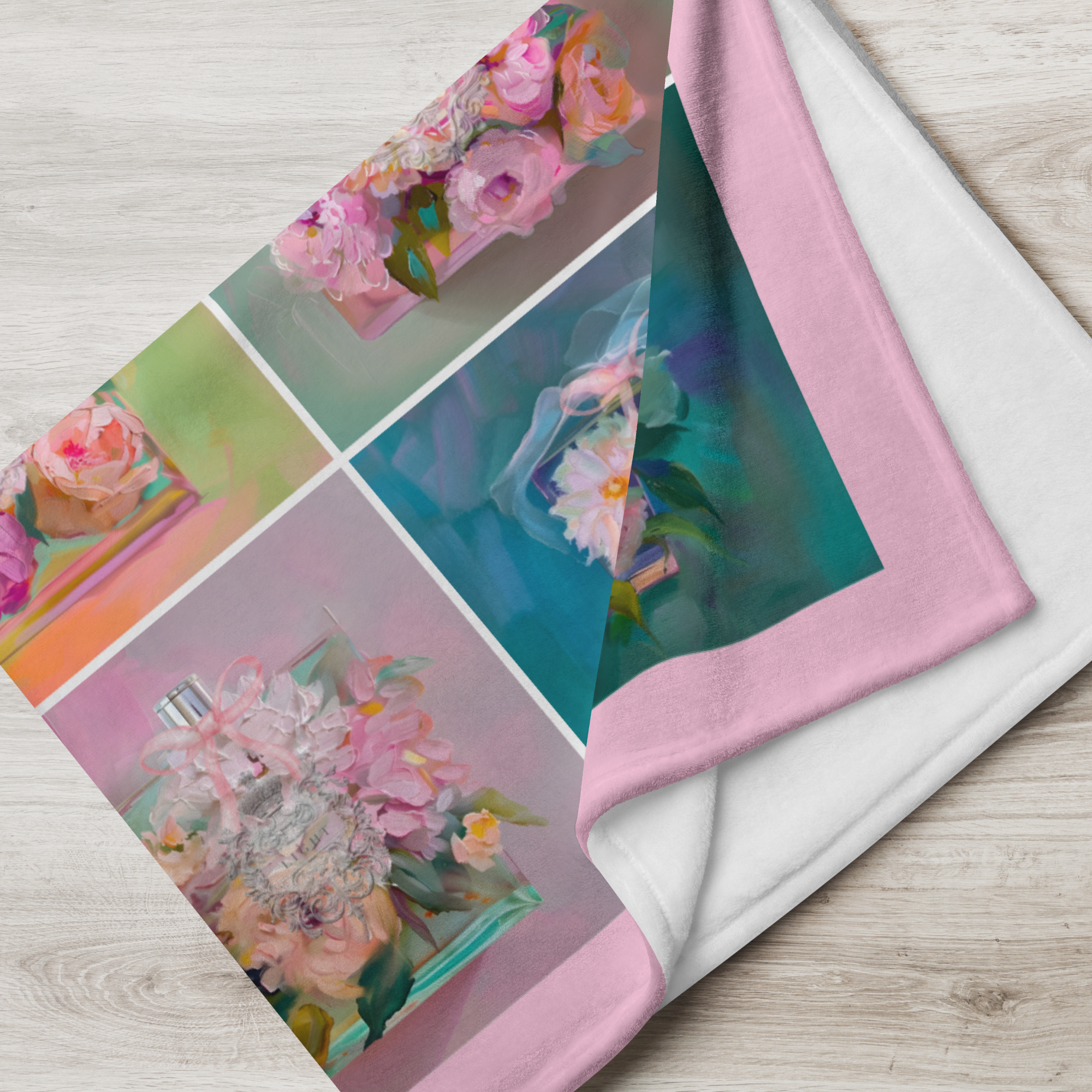 Petals and Perfume - Throw Blanket