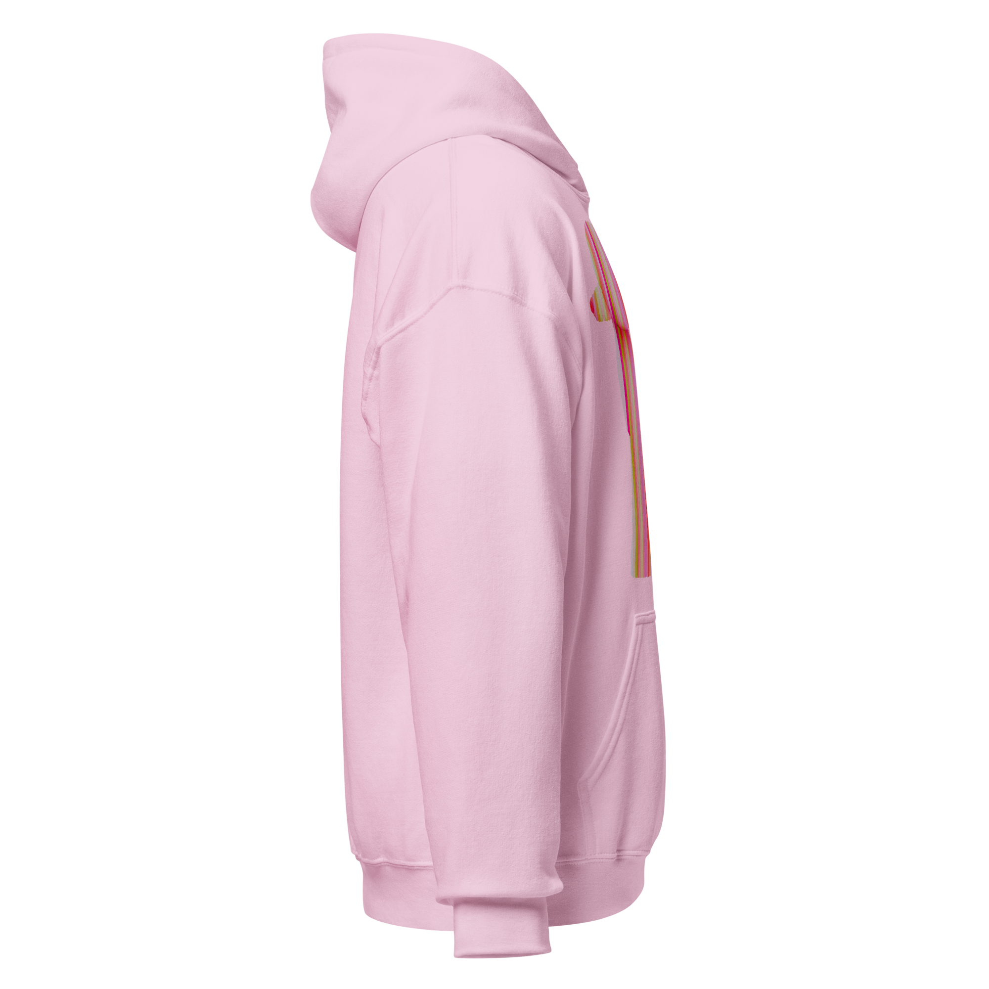 Candy-Stripe Pink Poodle Hoodie