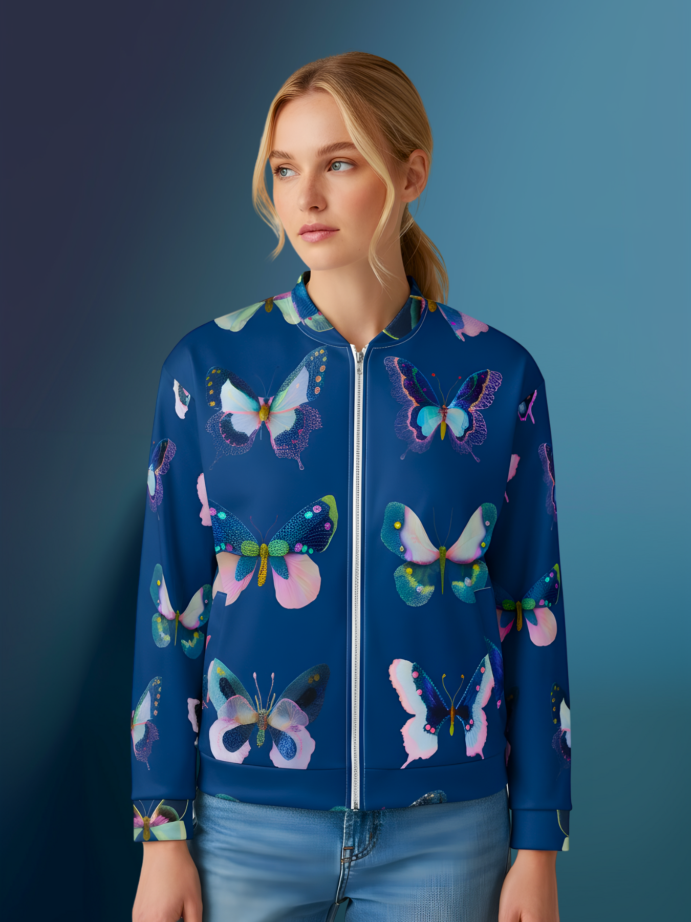 Butterfly Reverie —  Bomber Jacket