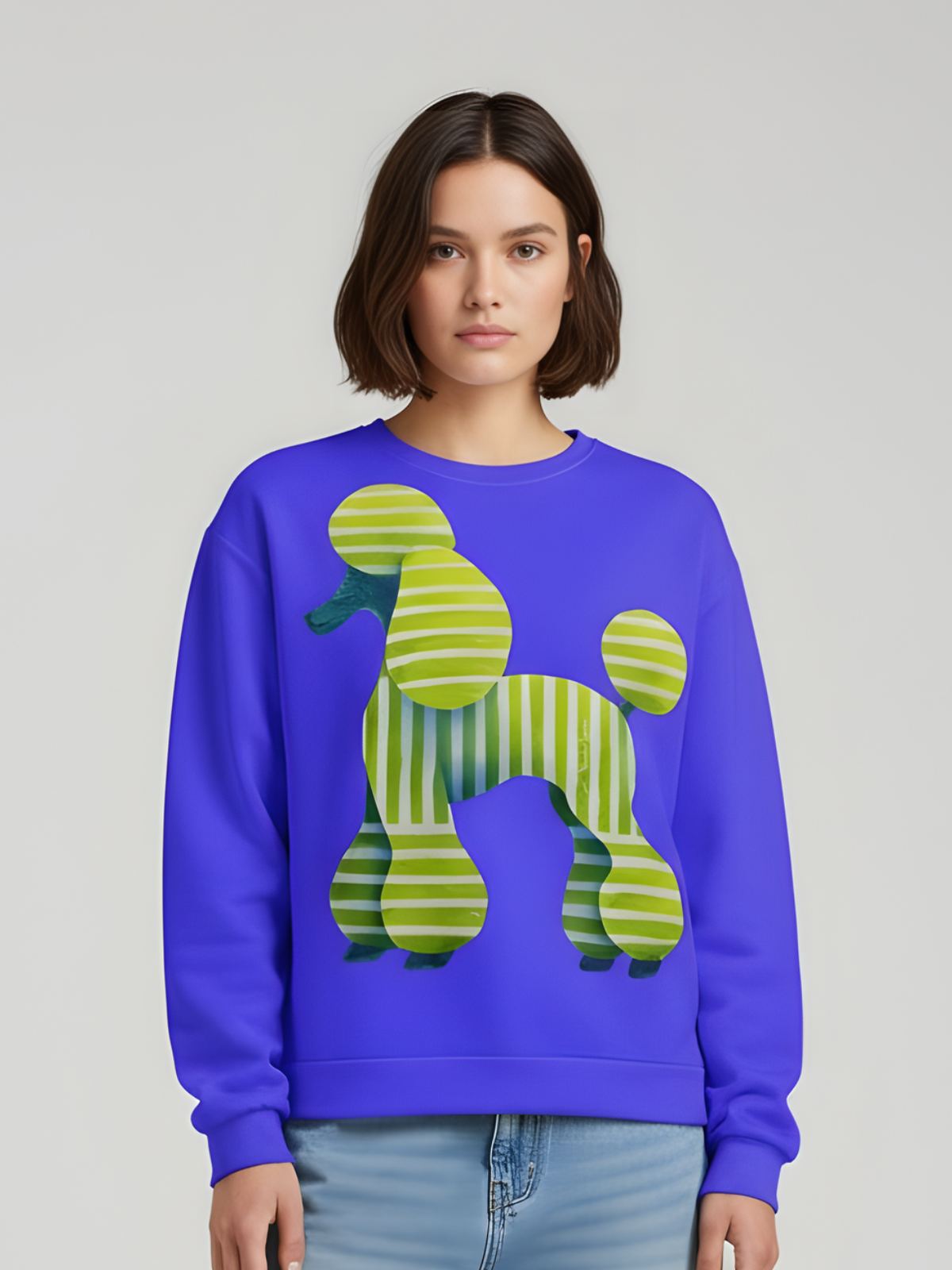 Poodle in Rhythm - Sweatshirt - Sample
