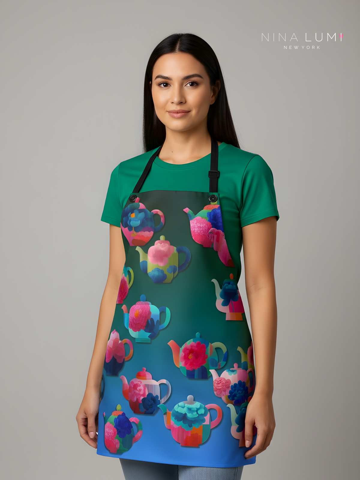 Garden Grace — Floral Apron