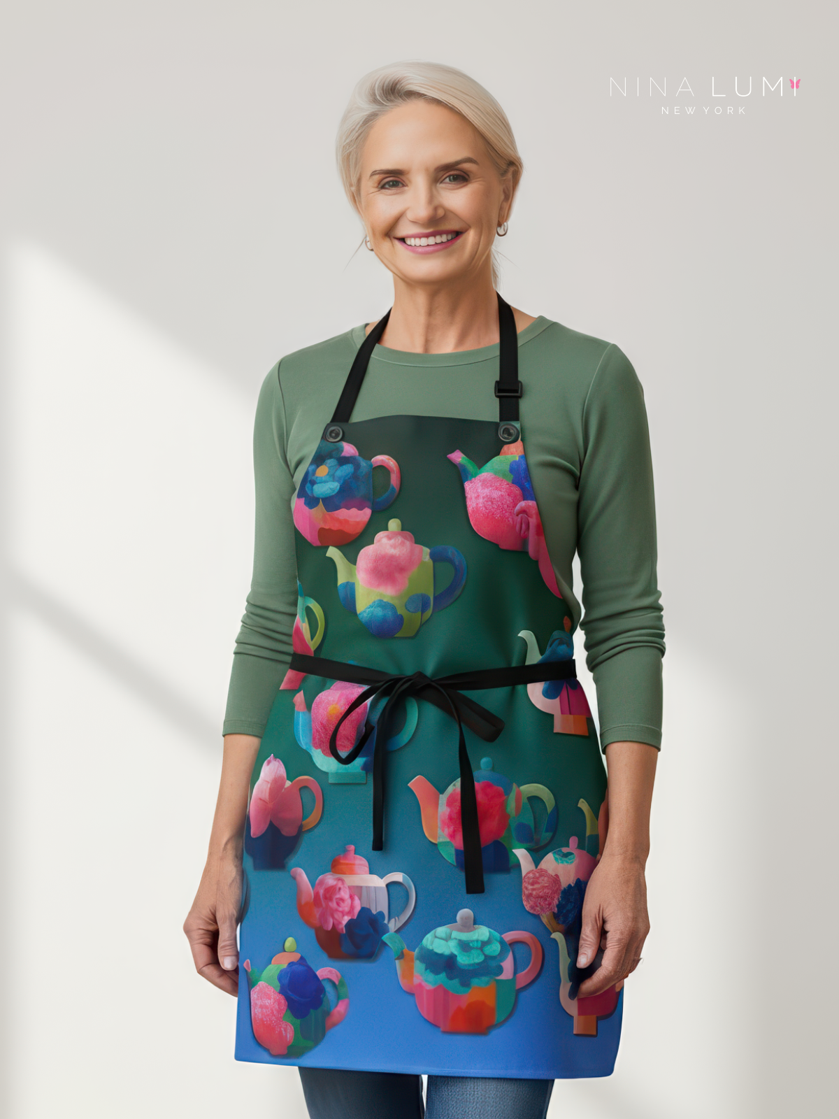 Garden Grace — Floral Apron