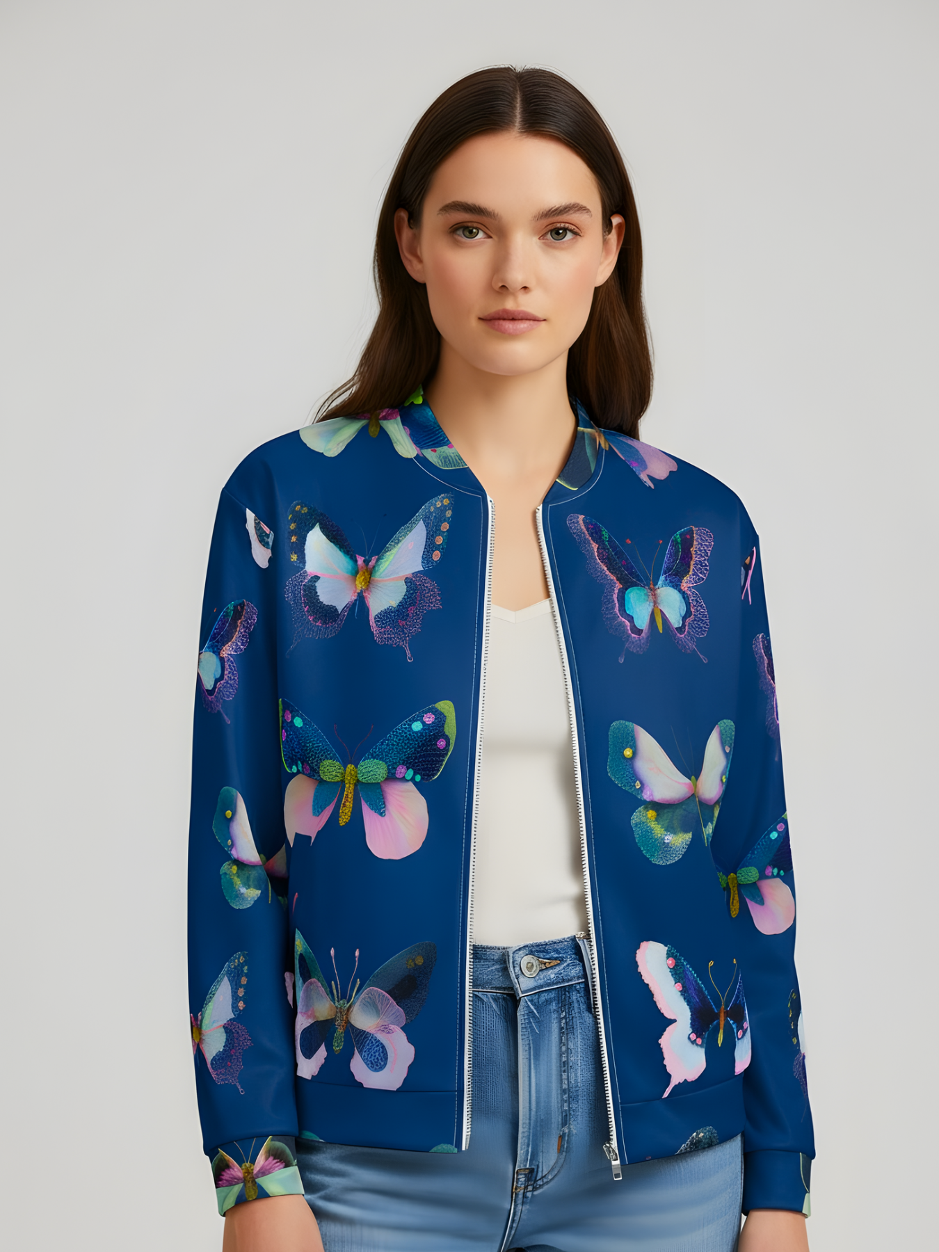 Butterfly Reverie —  Bomber Jacket - Sample