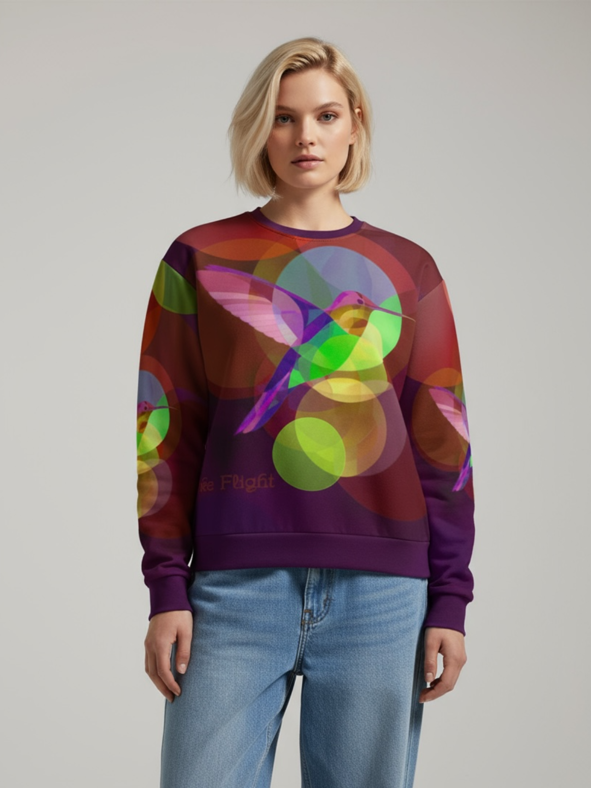 Take Flight Maroon Sweatshirt