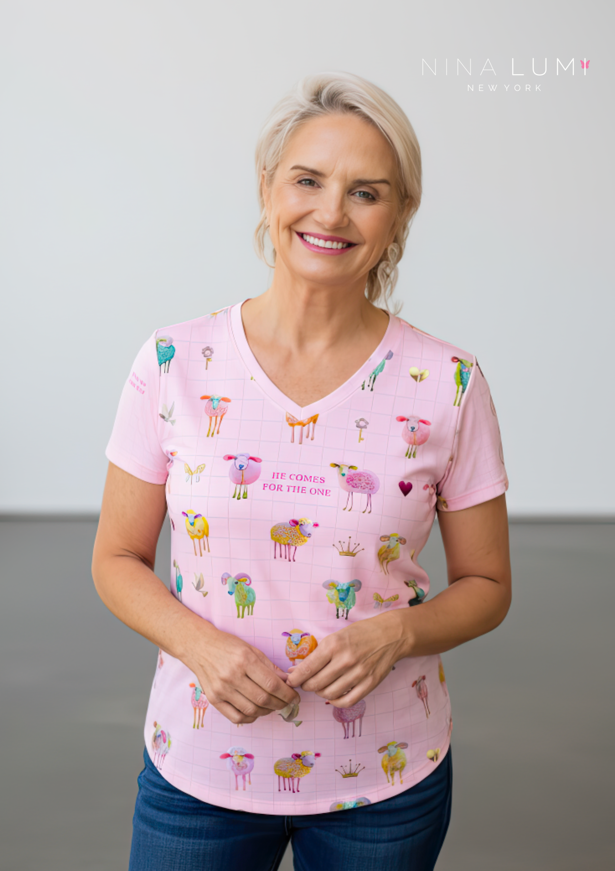 He comes for the One -  Pink T-shirt