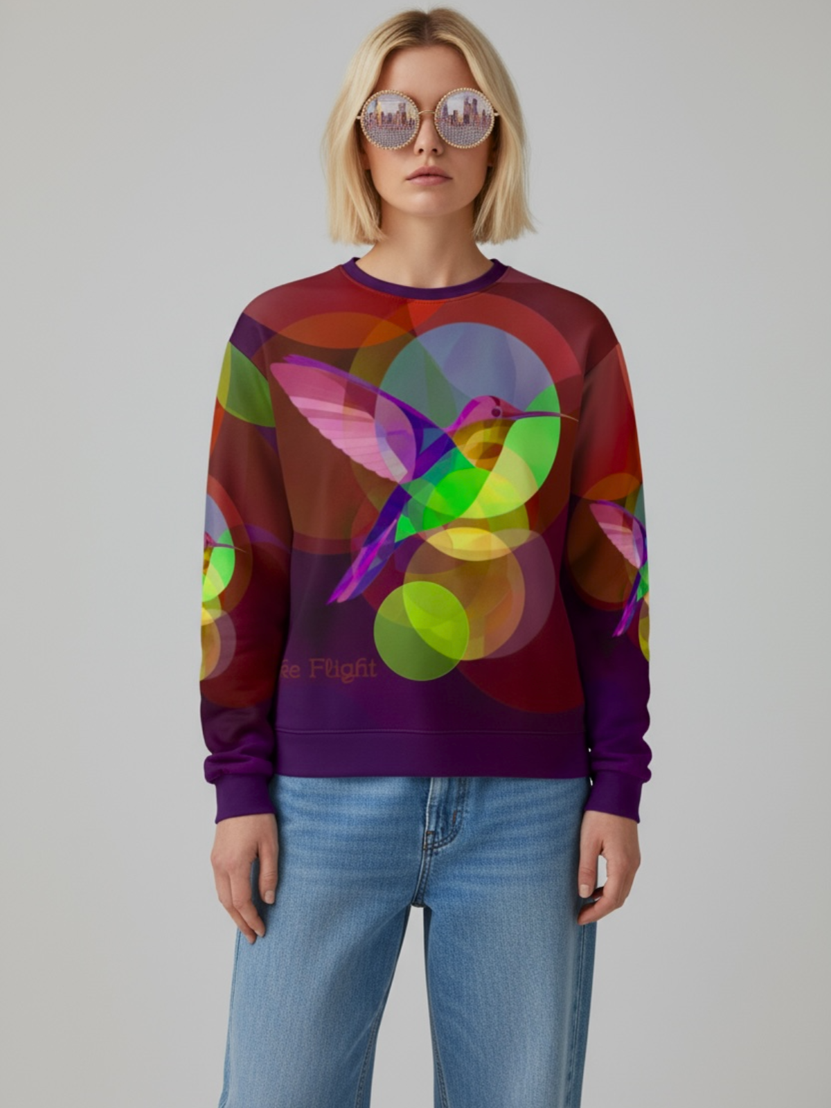 Take Flight Maroon Sweatshirt