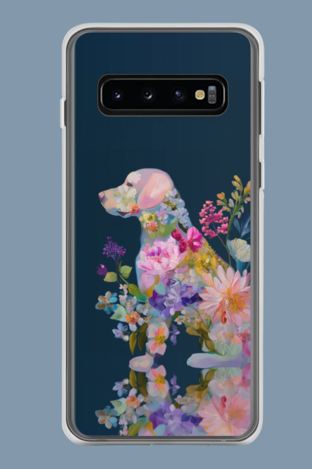 Labrador Bloom Companion — Clear Case for Samsung®