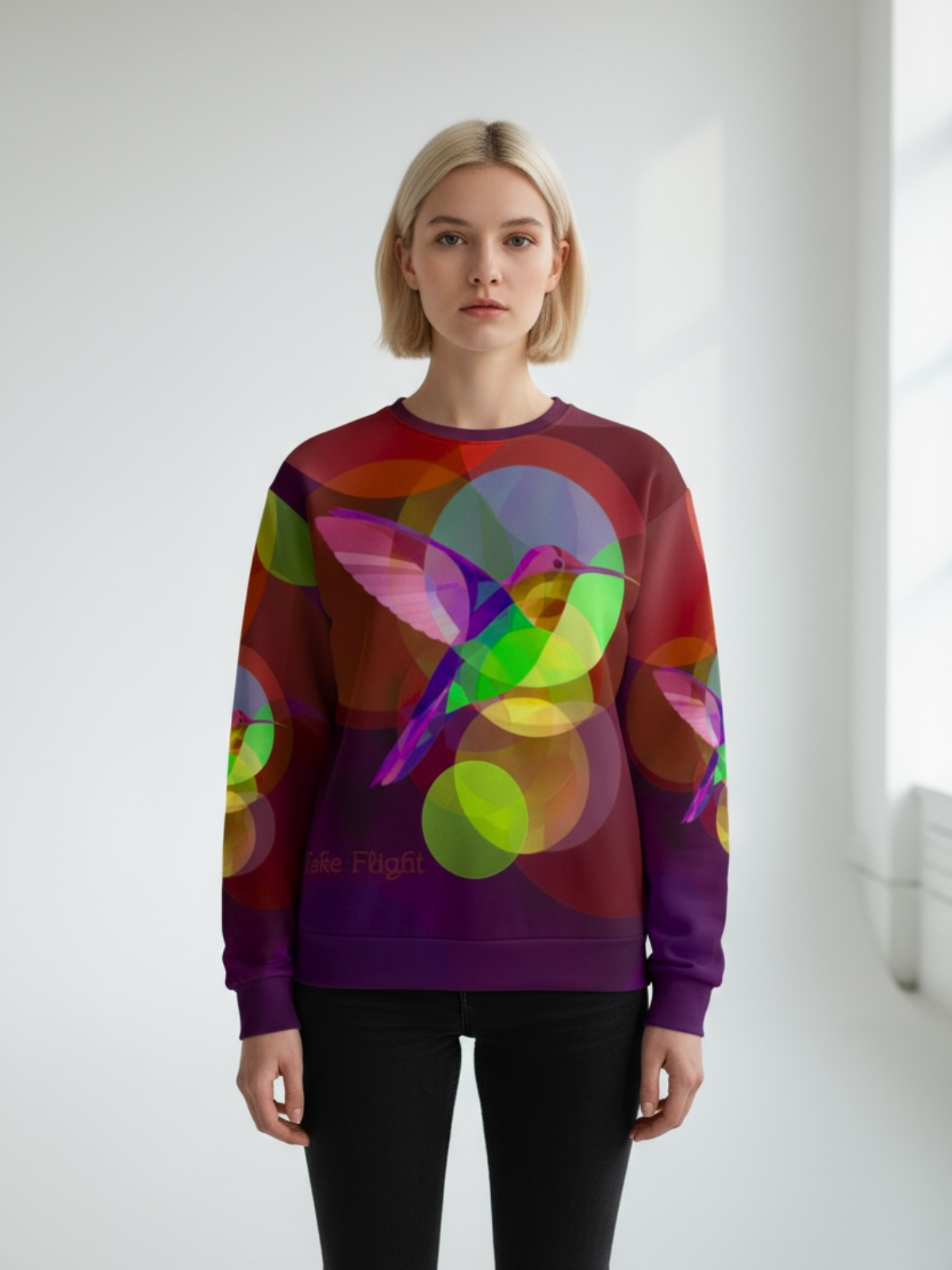 Take Flight Maroon Sweatshirt