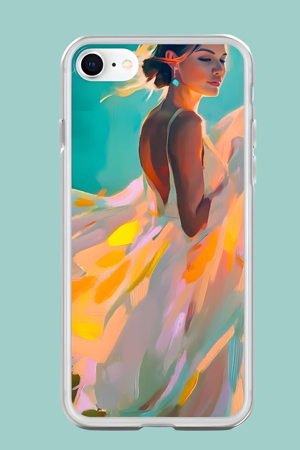 Sunlit Grace - Clear Case for iPhone®