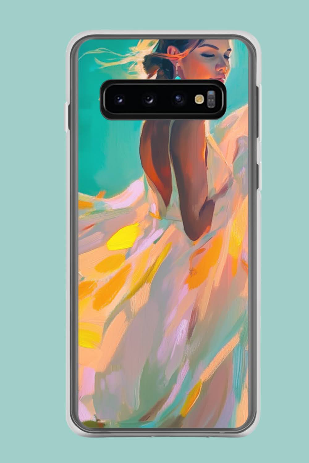 Sunlit Grace - Clear Case for Samsung®