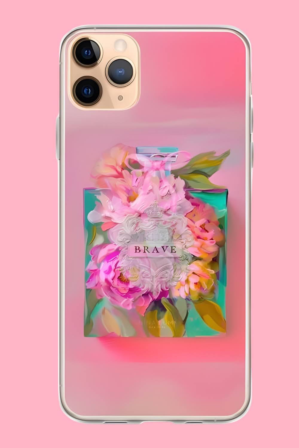 Brave Bloom - Clear Case for iPhone®