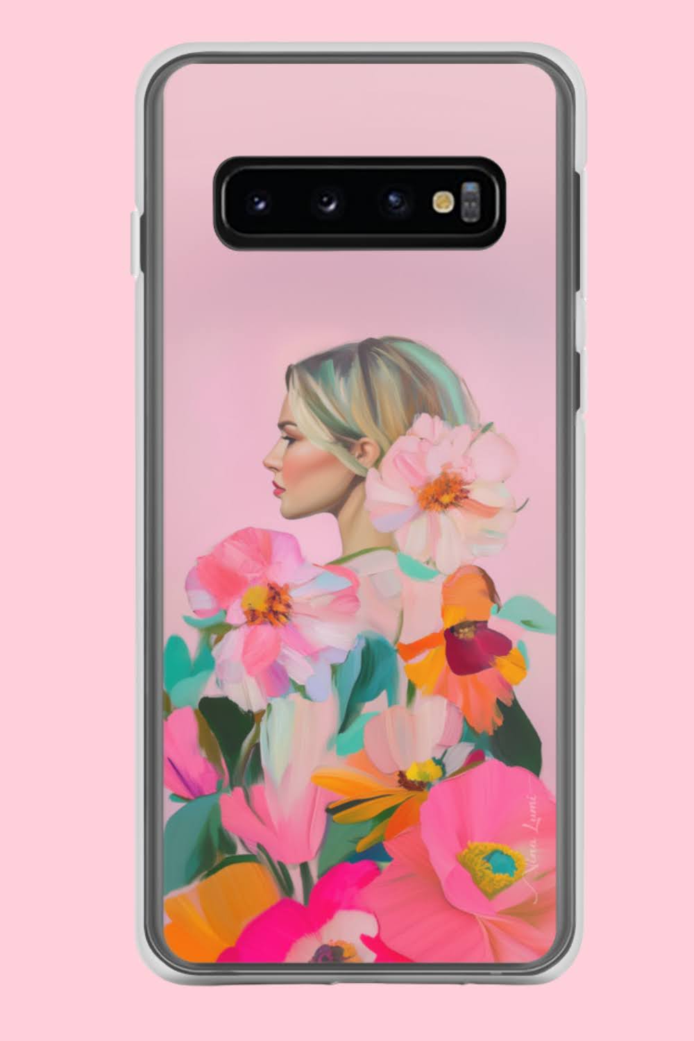 Petal Whisper - Clear Case for Samsung®