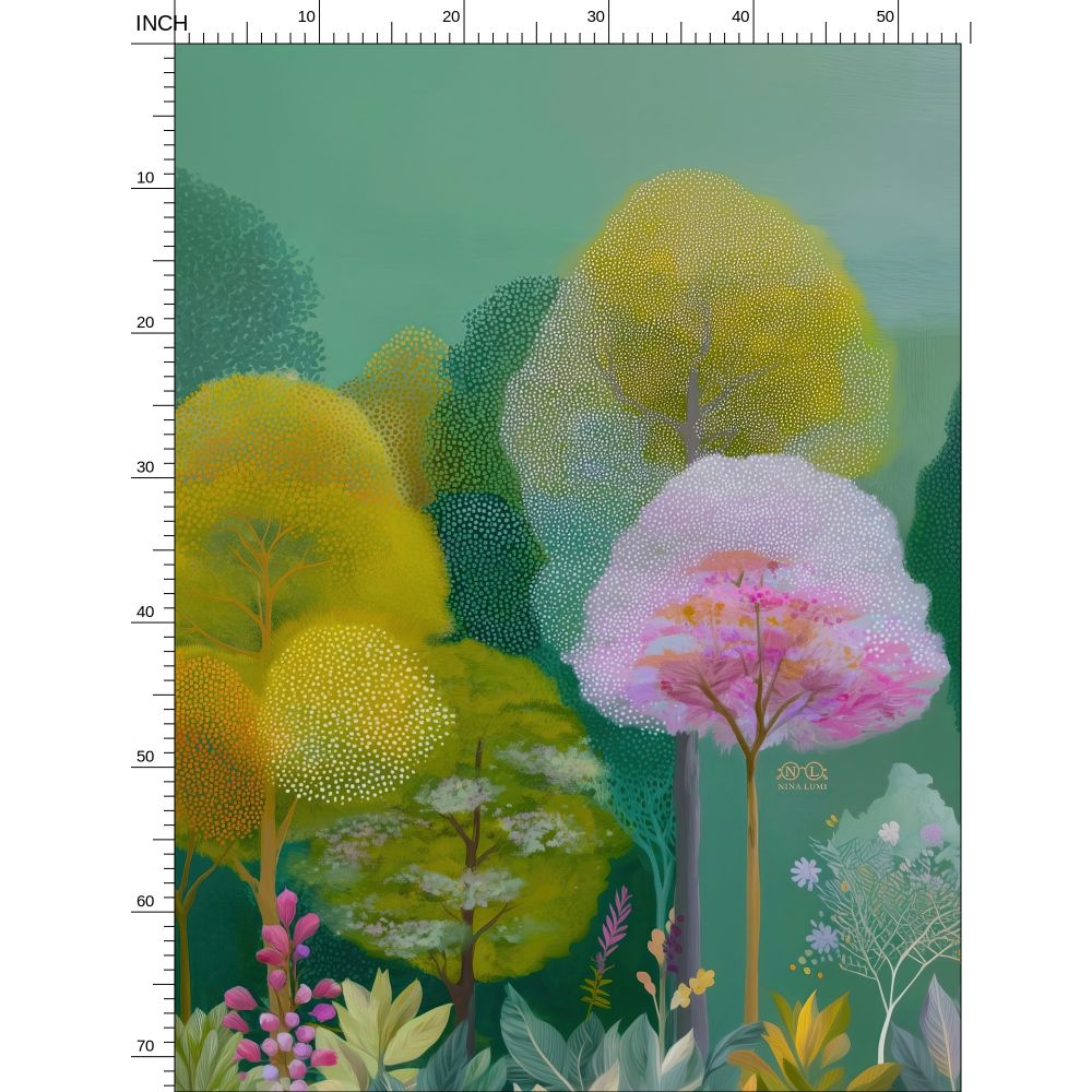 Trees 138 cm x 184 cm