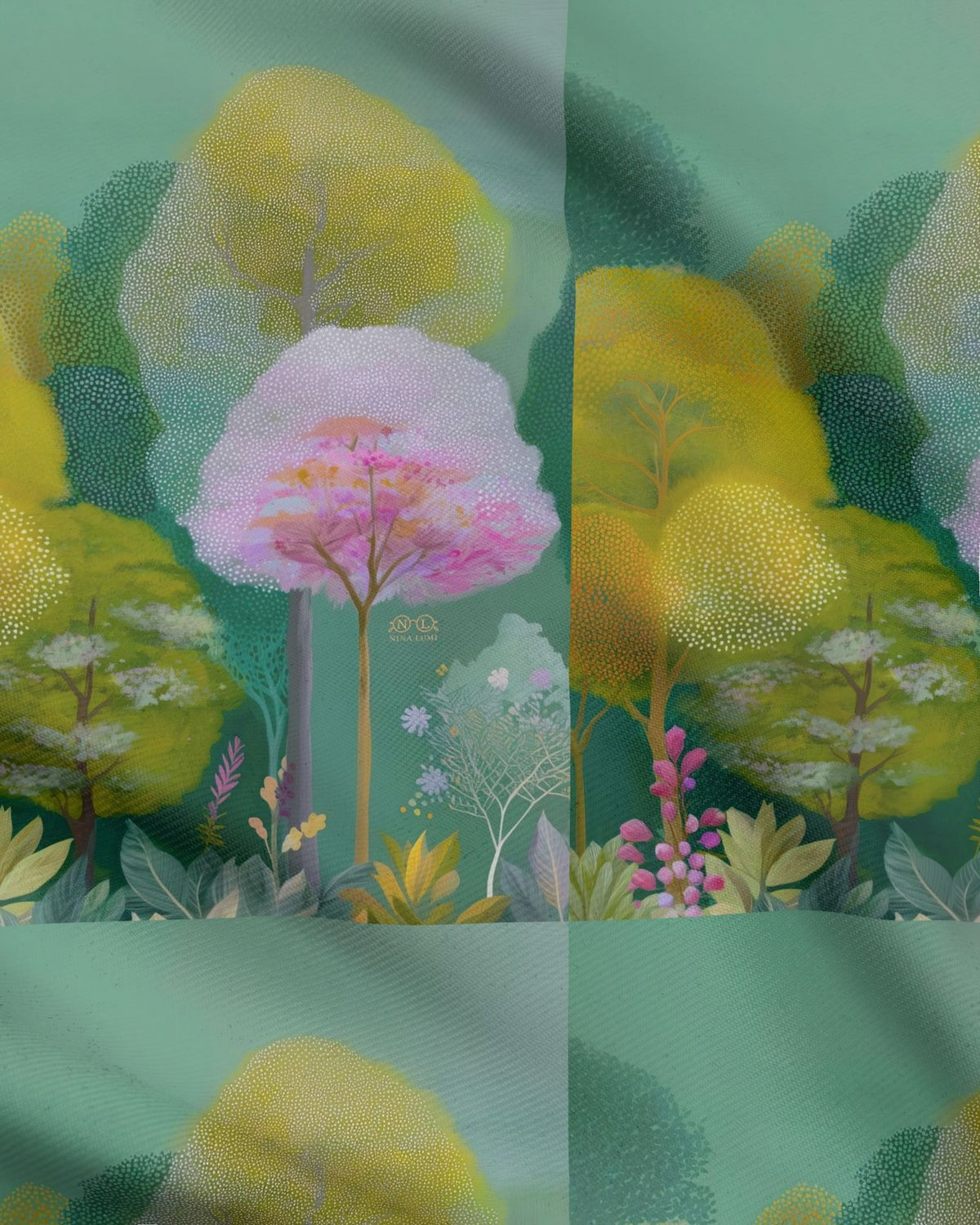 Trees 138 cm x 184 cm