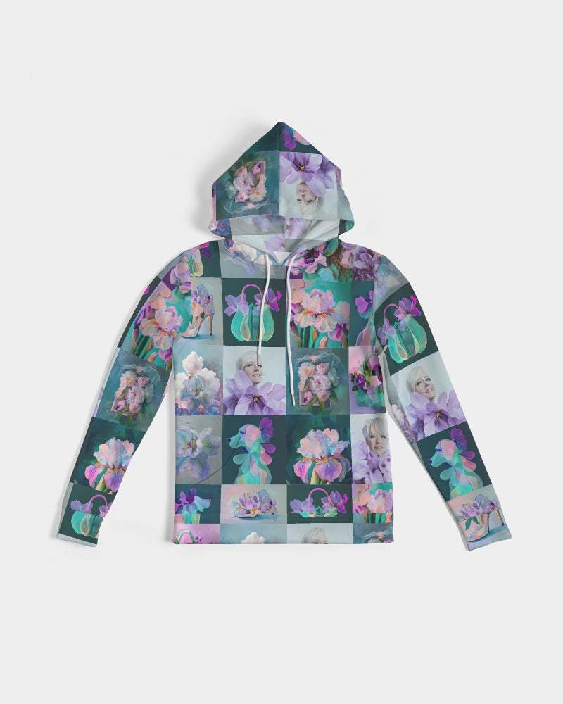 Lilac Shirt Women's All-Over Print Hoodie - Sample
