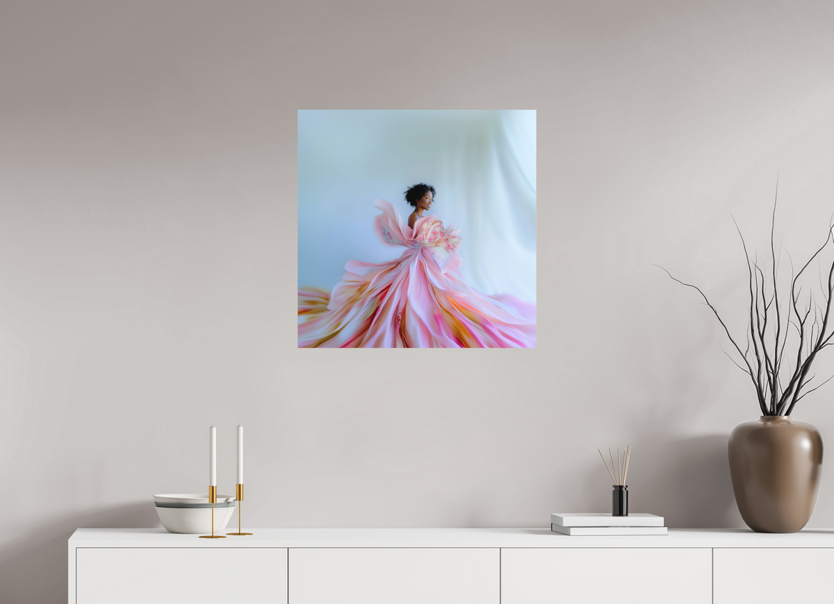 25 x 25″, Fine Art Print - Hahnemuhle Photo Rag Cynthia (sample)
