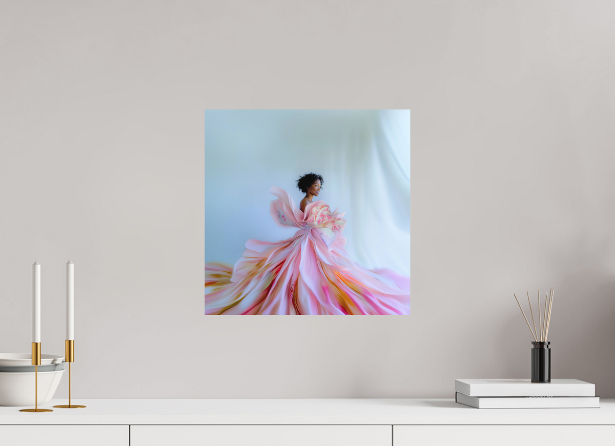15 x 15″, Fine Art Print - Hahnemuhle Photo Rag Cynthia (sample)