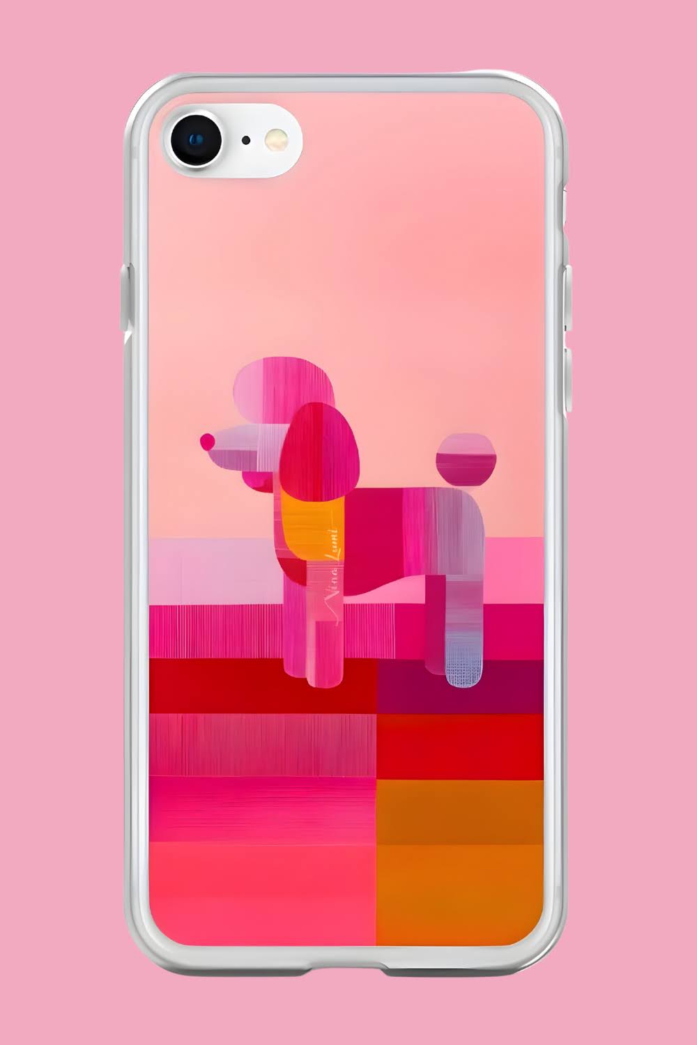 Pink Woefie - Clear Case for iPhone®