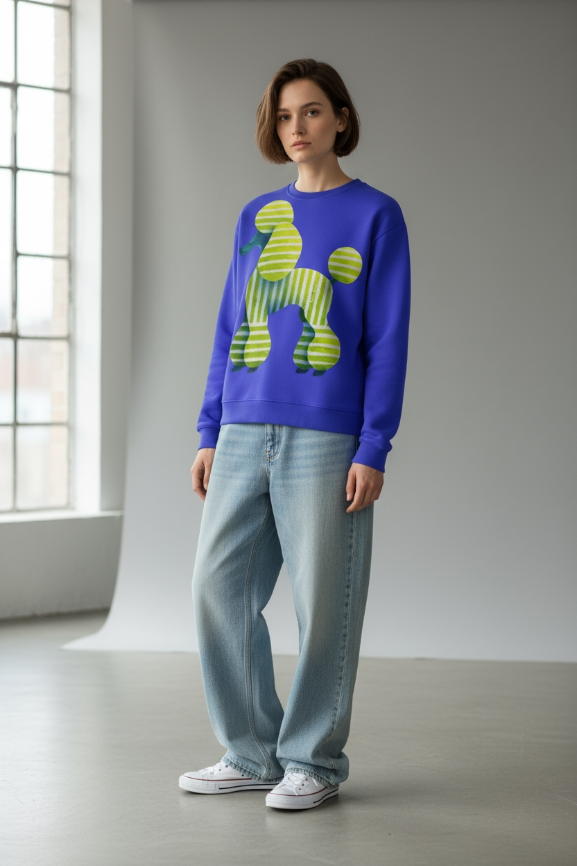 Poodle in Rhythm - Sweatshirt