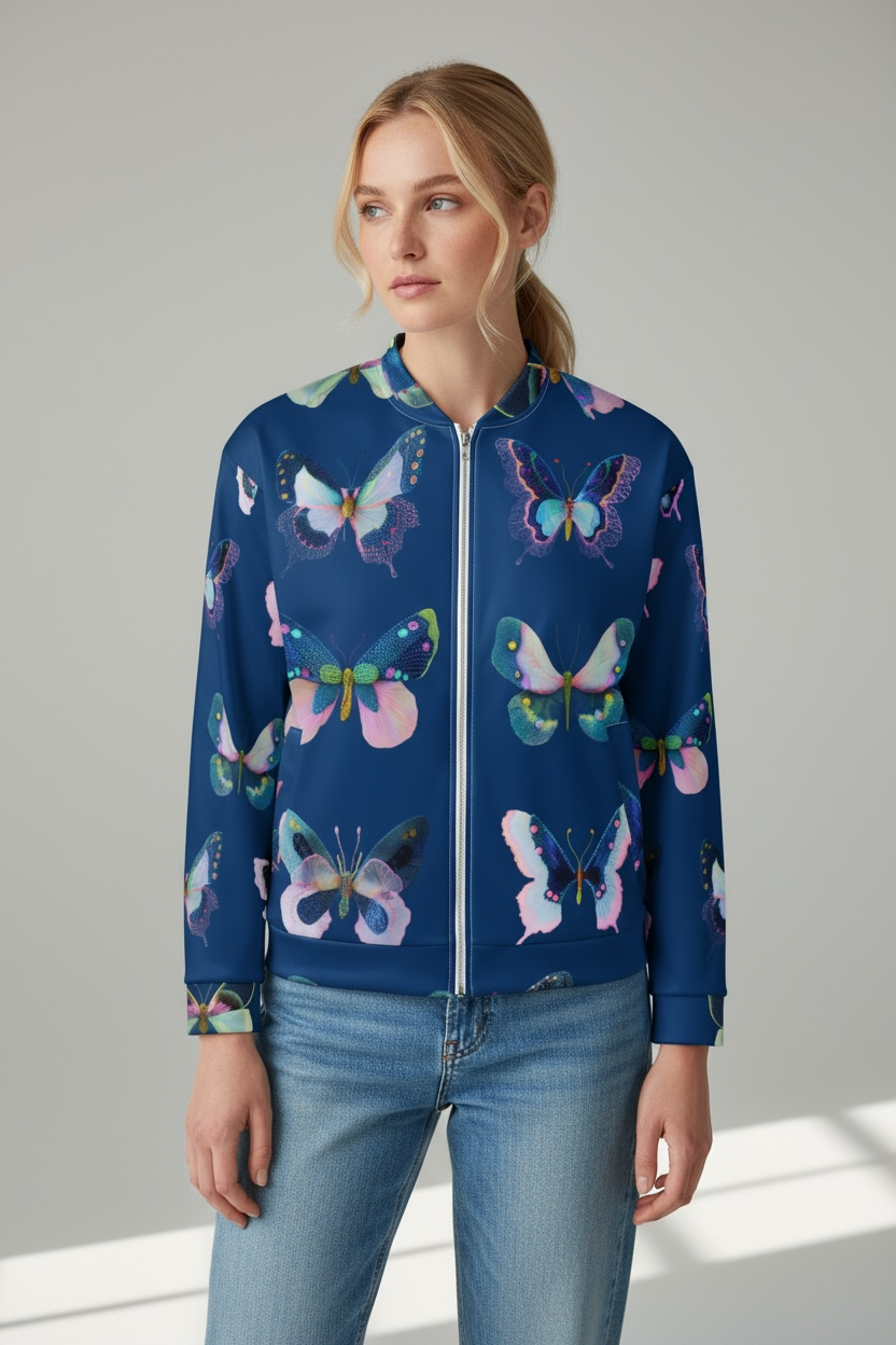 Butterfly Reverie —  Bomber Jacket - Sample