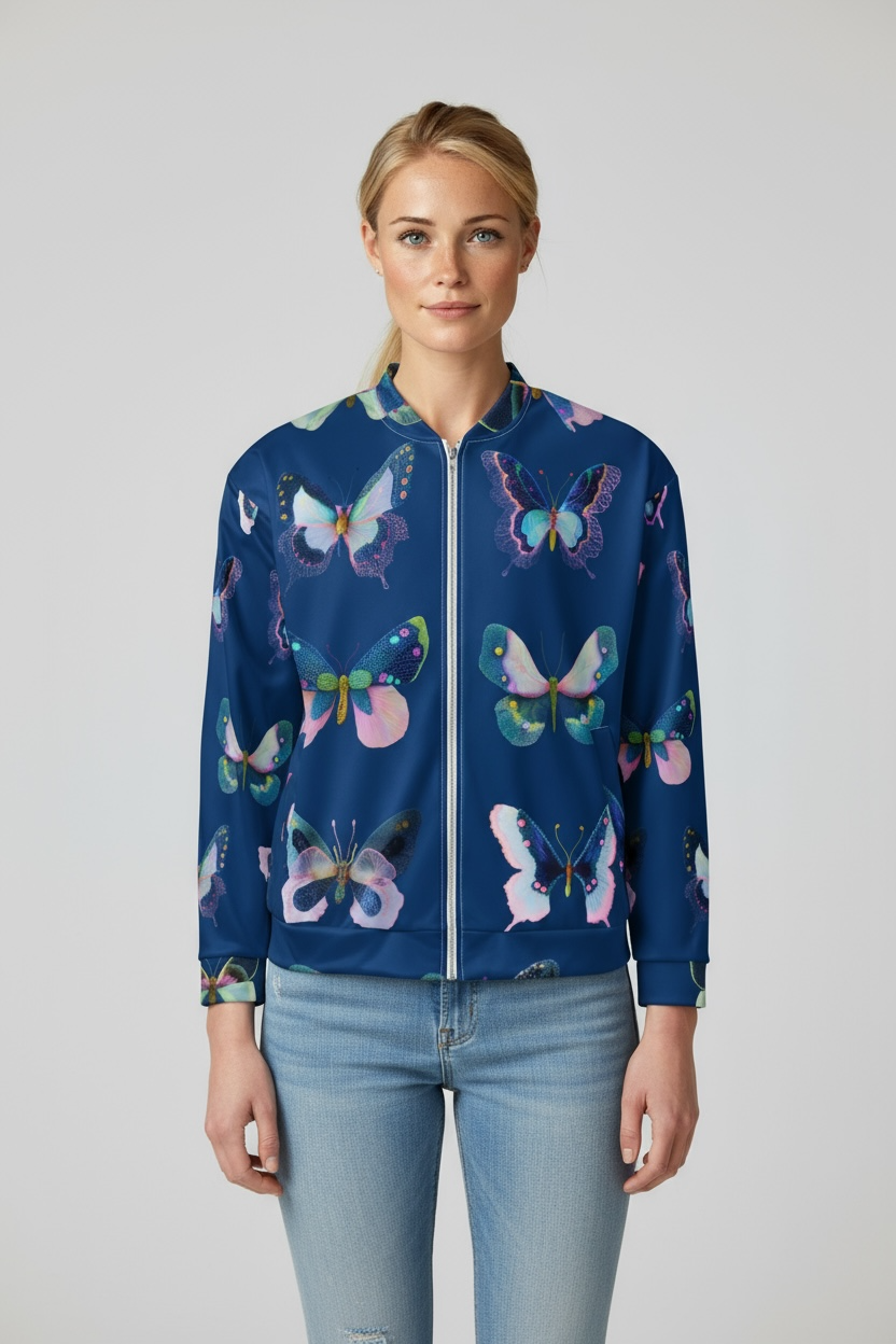 Butterfly Reverie —  Bomber Jacket