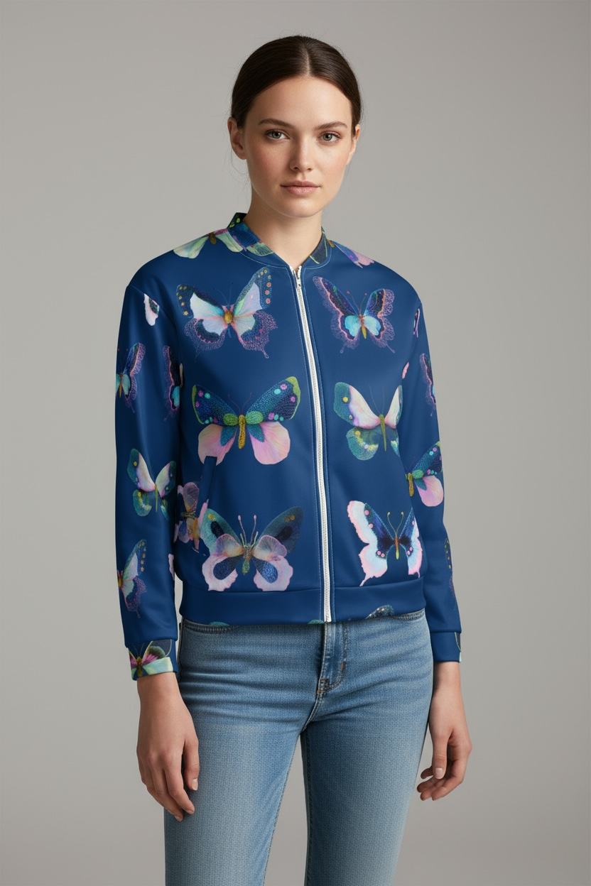 Butterfly Reverie —  Bomber Jacket