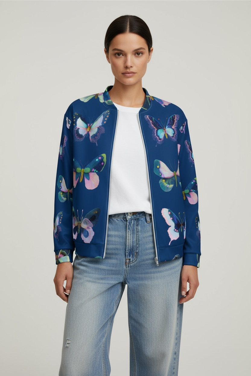 Butterfly Reverie —  Bomber Jacket - Sample