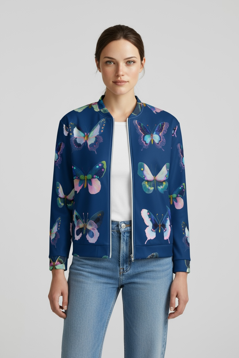 Butterfly Reverie —  Bomber Jacket