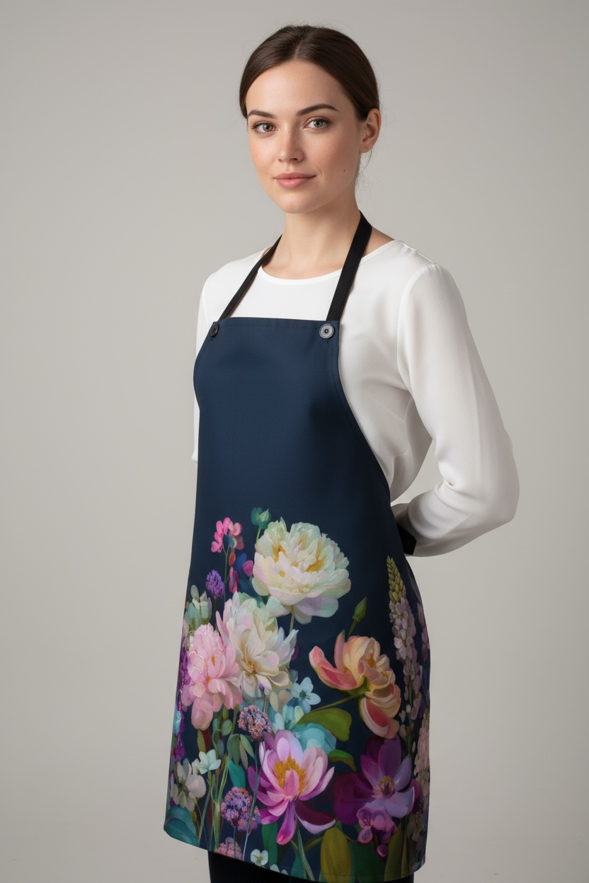 Garden Grace — Floral Apron