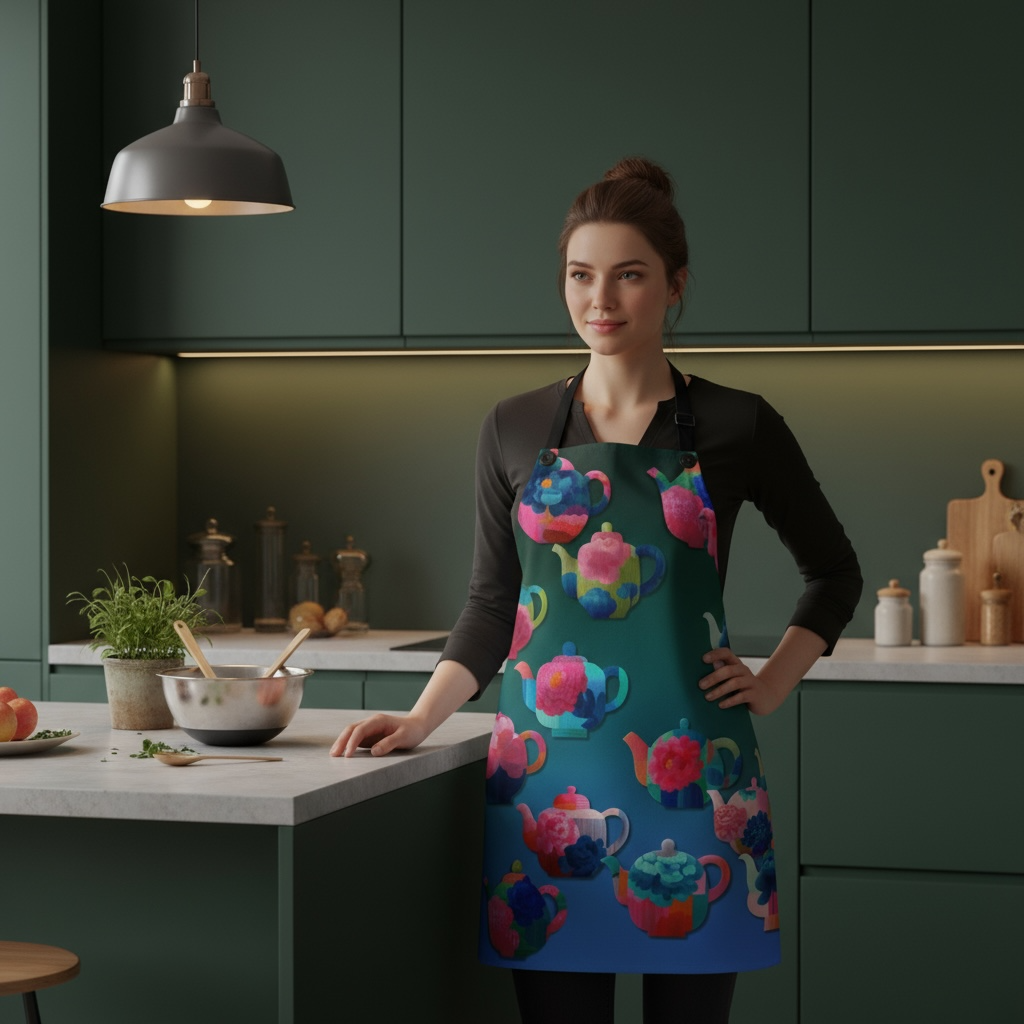 Garden Grace — Floral Apron