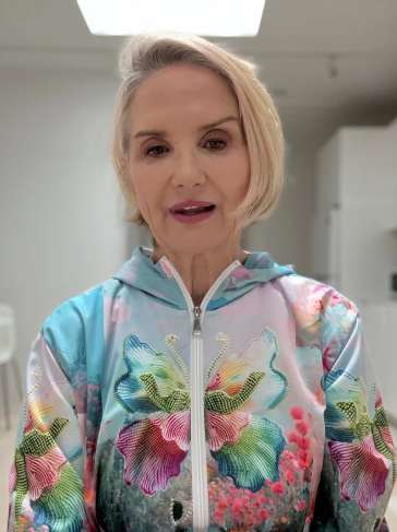 FRAGRANCE All-Over Print Windbreaker - Sample