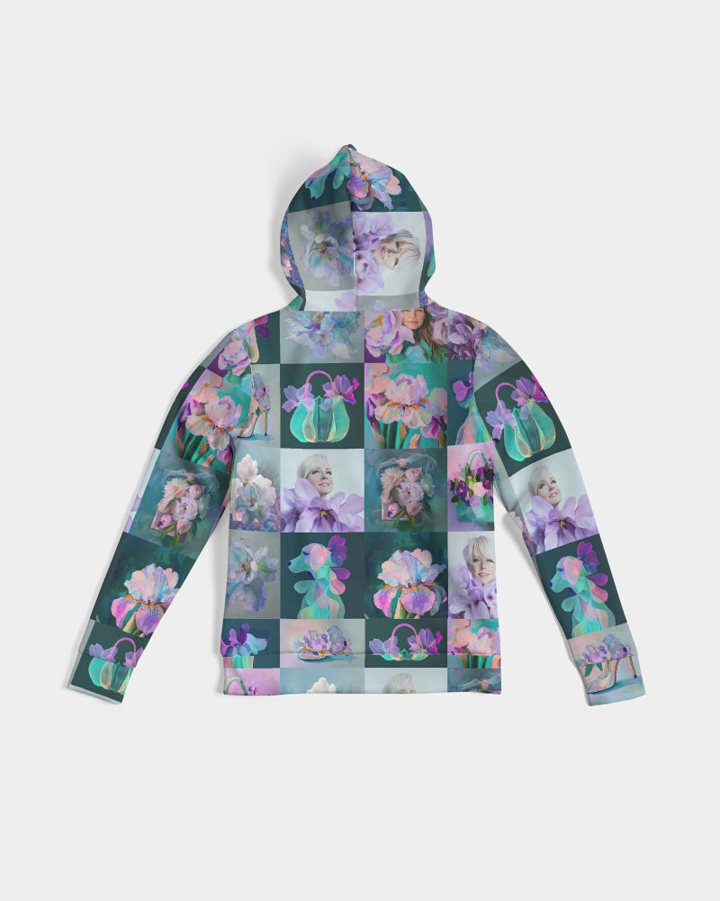Lilac Shirt Women's All-Over Print Hoodie - Sample